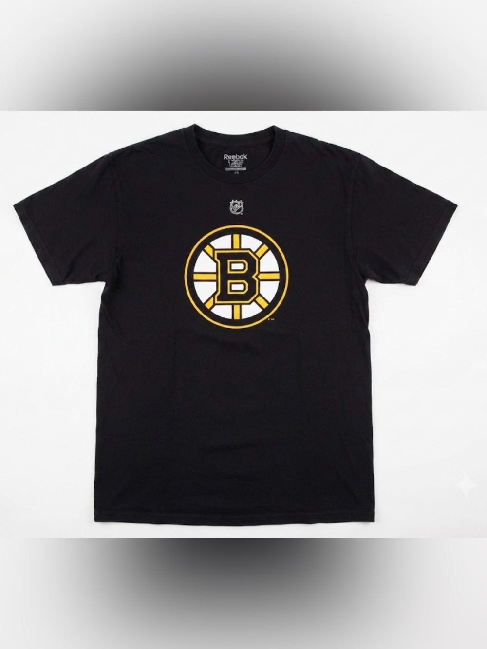 Tuukka Rask Boston Bruins Reebok NHL Hockey T-Shirt Black Men's Size L Large